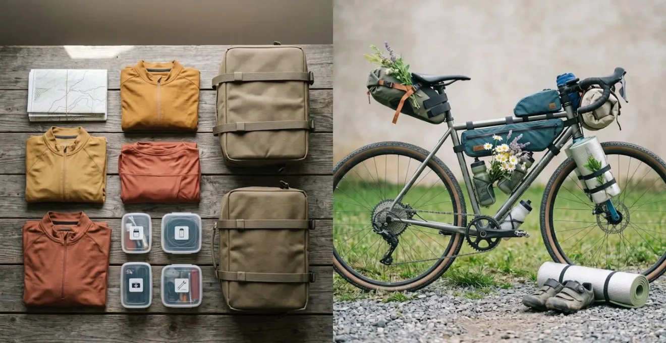 Décision entre organisation et liberté pour un voyage à vélo