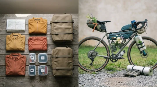 Décision entre organisation et liberté pour un voyage à vélo