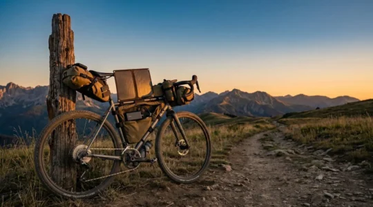 Équipement énergétique pour voyage à vélo en autonomie complète